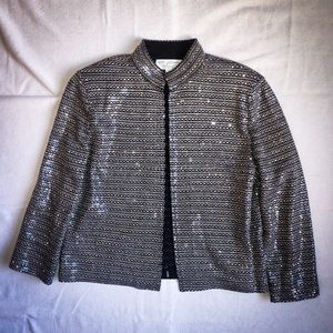 Sequined St. John’s Evening Blazer
